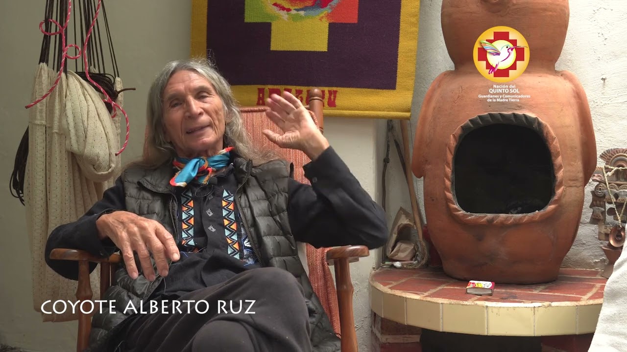 Abuelo Coyote Ruz comparte palabra para Sur del Abya Yala- Filmado por Diego Iorio - Octubre 2021