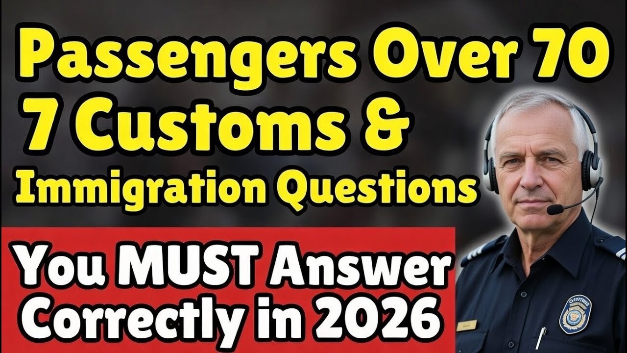 7 Customs & Immigration Questions You MUST Answer Correctly in 2026 | Flight Attendant Secrets