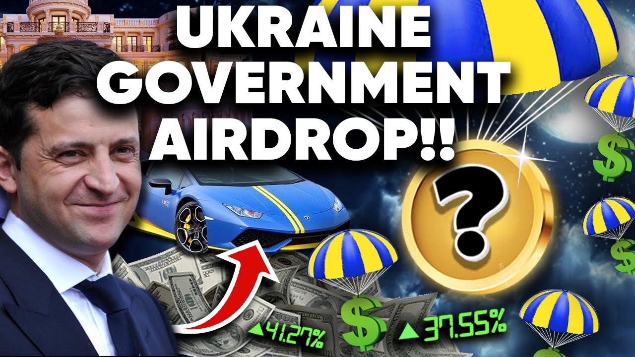 URGENT! Ukraine To Execute The Largest Crypto Airdrop In History!! (How to Be Eligible)
