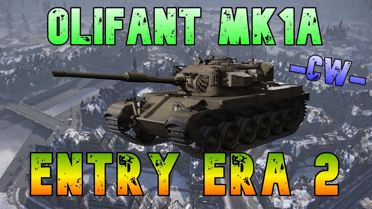 Olifant MK1A Entry Era 2 -CW- ll Wot Console - World of Tanks Modern Armor