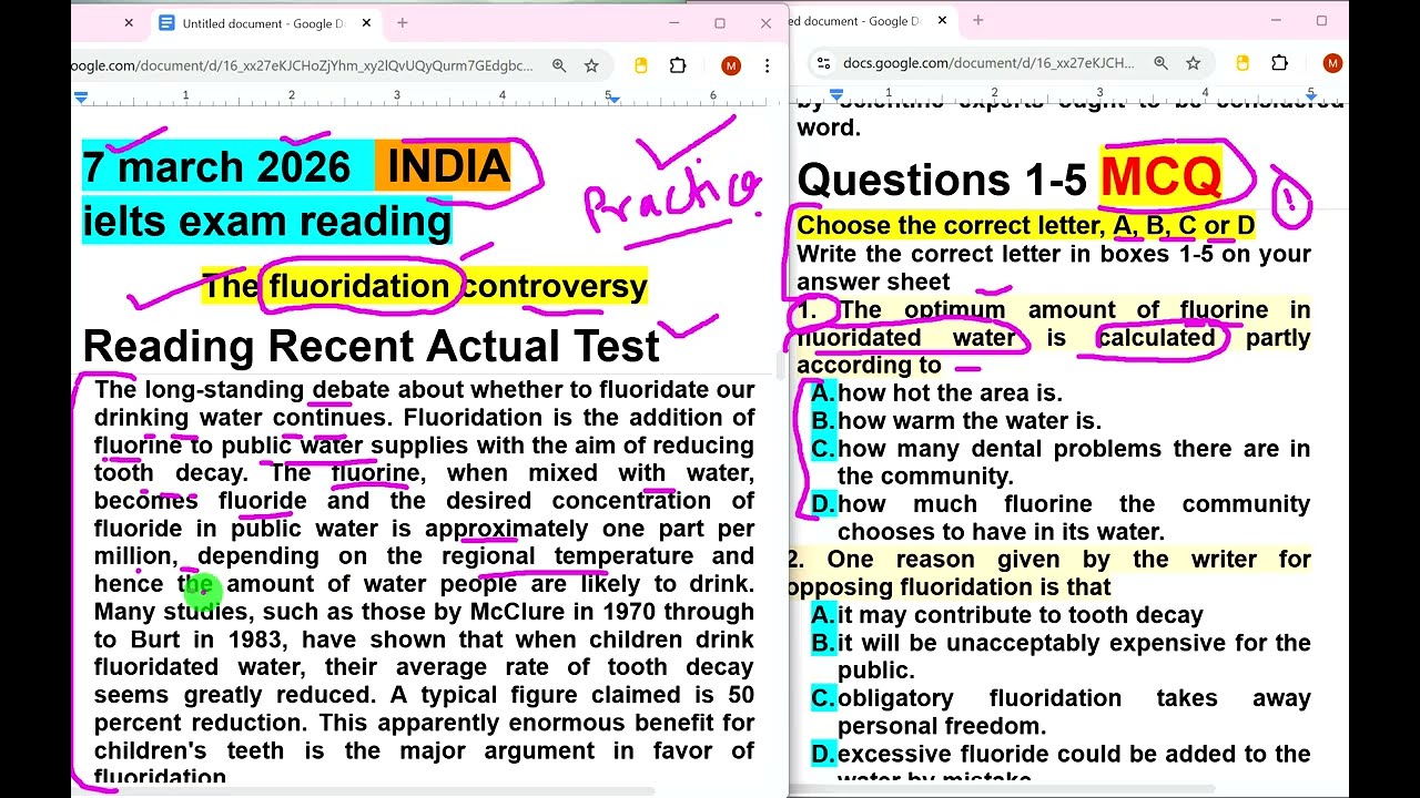 IELTS READING TIPS  & TRICKS | 7 MARCH 2026 IELTS EXAM Reading controversy