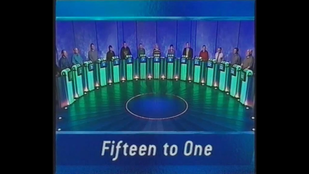 Channel 4 - Fifteen To One Full Episode With Continuity & Adverts - Tuesday 8th April 2003 - VHS Rip