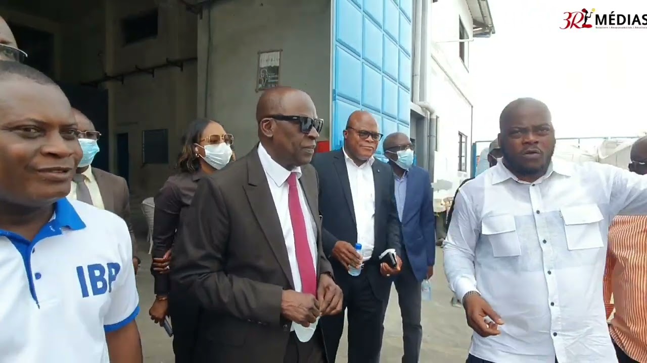 Descente du ministre d'État ABT à l'industrie béninoise des plastiques IBP
