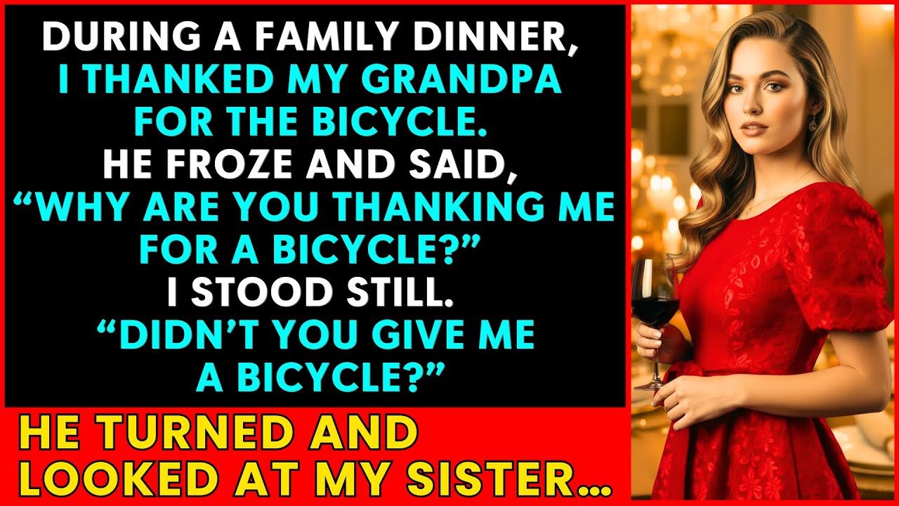 I Thanked My Grandpa for giving me a Bicycle — He Said, “But I Gave You a Mercedes-Benz, though?”