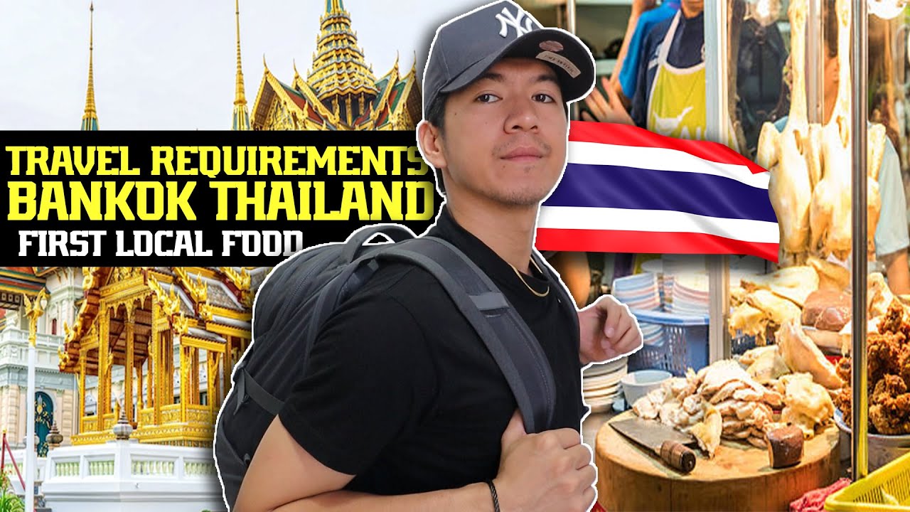 Flying to BANGKOK 🇹🇭 (Day 1) Travel  Requirements and FIRST THAI FOOD | Ero Ancheta