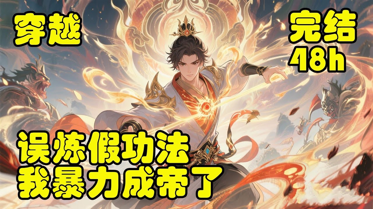 🔥爽文💥【误炼假功法：我暴力成帝了】谁懂啊！沈明穿成弃子觉醒万道之心，被忽悠练虚构圣体和功法，结果直接炼到圆满！从此开启暴力逆袭路，一路捶爆强敌逆天改命，最后竟暴力成帝！