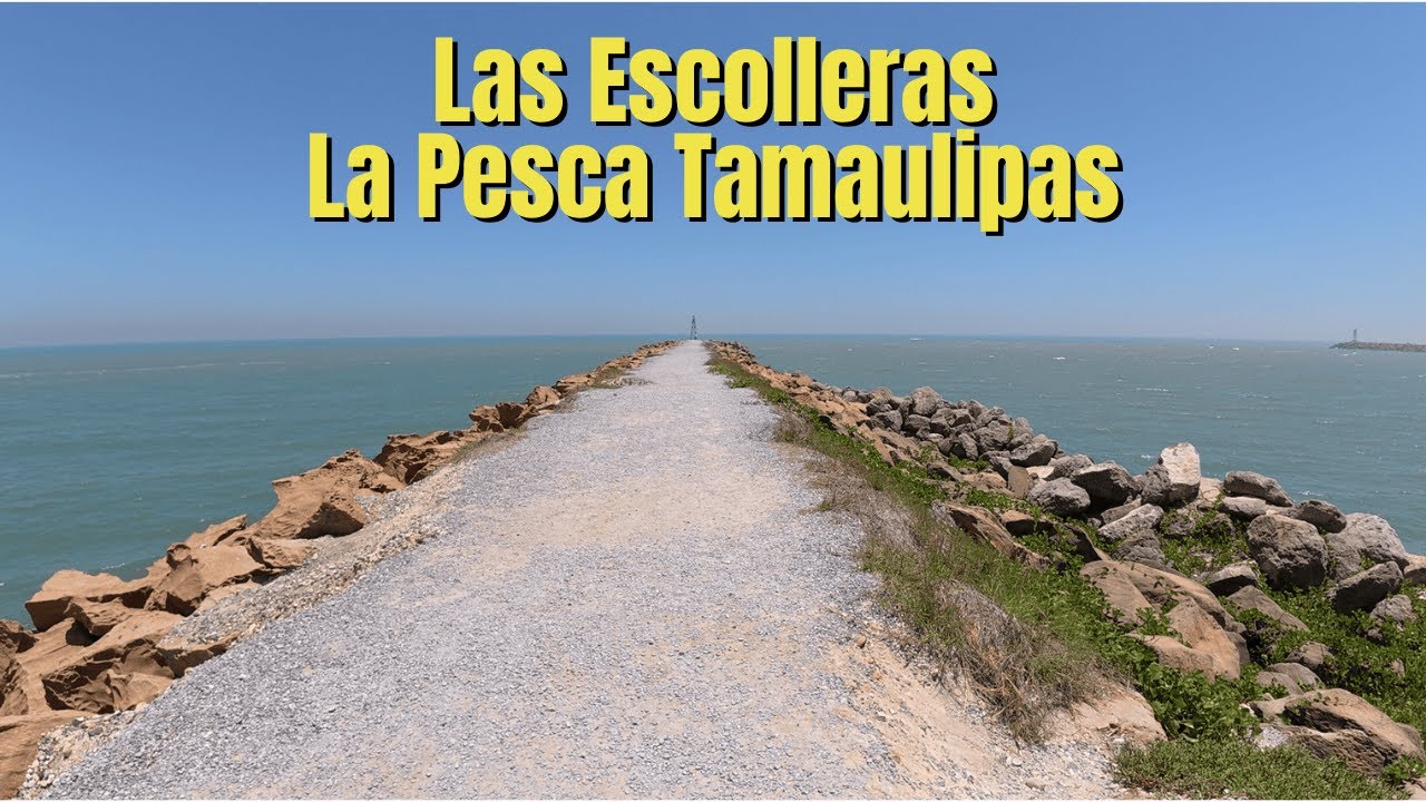 ¿Que se siente caminar mar adentro? - Las escolleras en la Pesca Tamaulipas