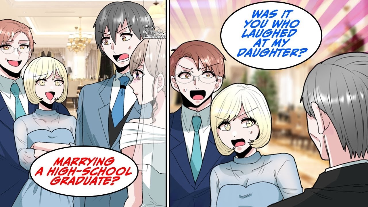 Highly educated sister and her husband look down on my high school educated wife but Manga Dub