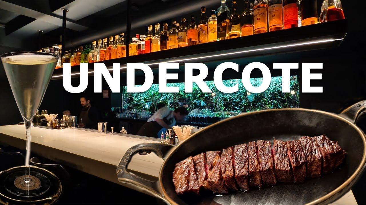 Michelin Star Steakhouse in a Cocktail Bar? Undercote NYC