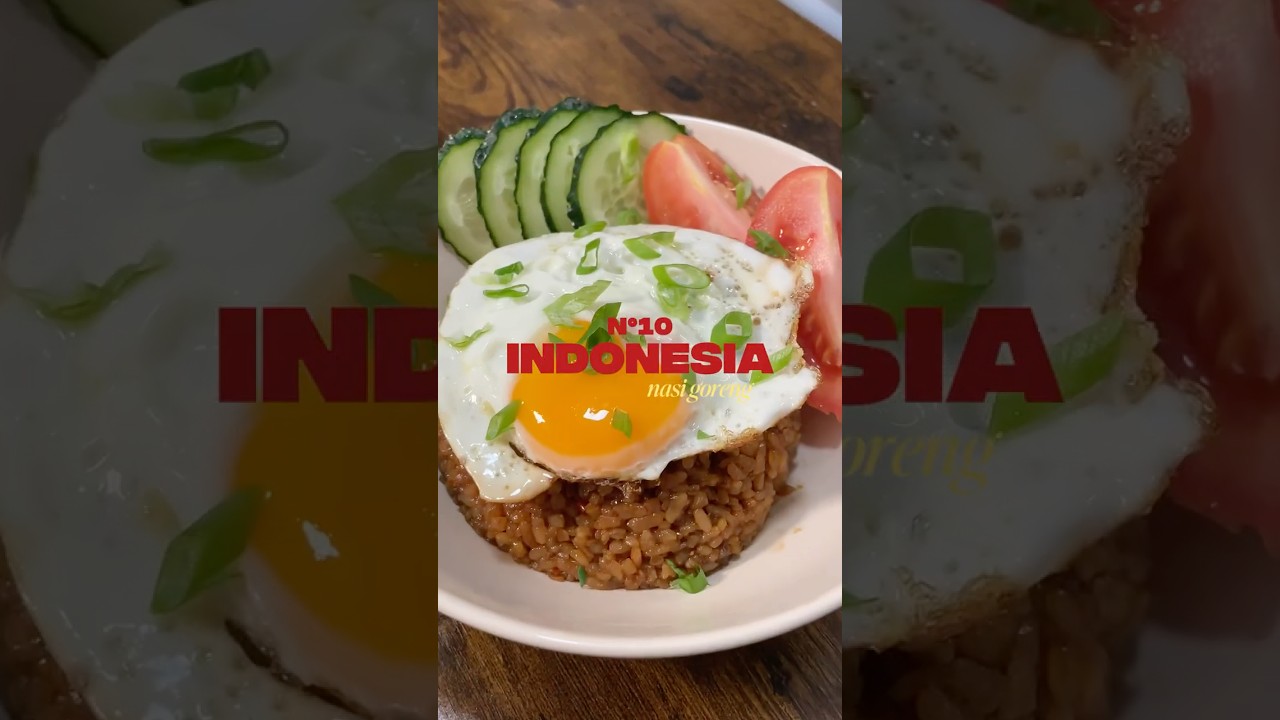 The best cuisines in the world: No. 10. Indonesia 🇮🇩🍚