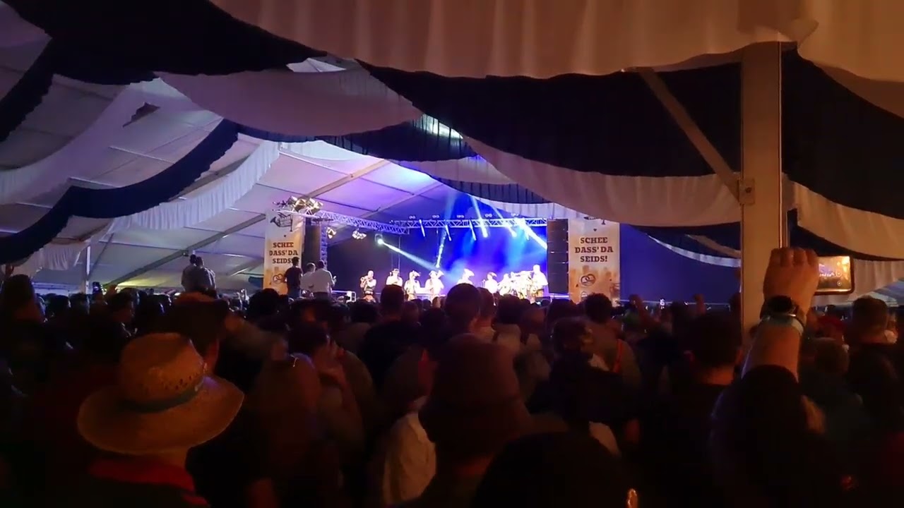 Brass Wiesn 2022 Bayernhymne Kapelle Josef Menzl