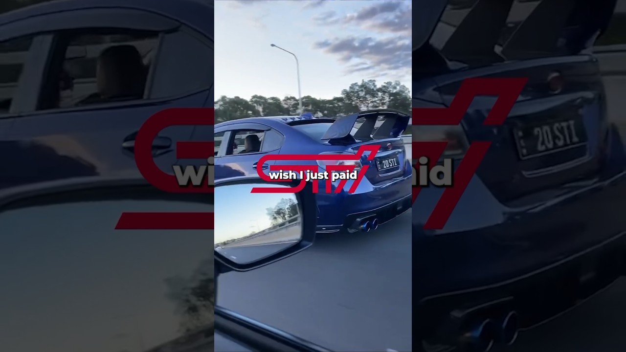 Buy a STI or just get the WRX and mod it with the difference in $? 🤔