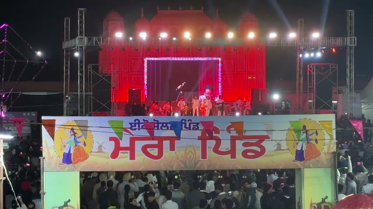 “CHALLA” Gurdas Maan Live performance in Hoshiarpur Lajwanti Stadium