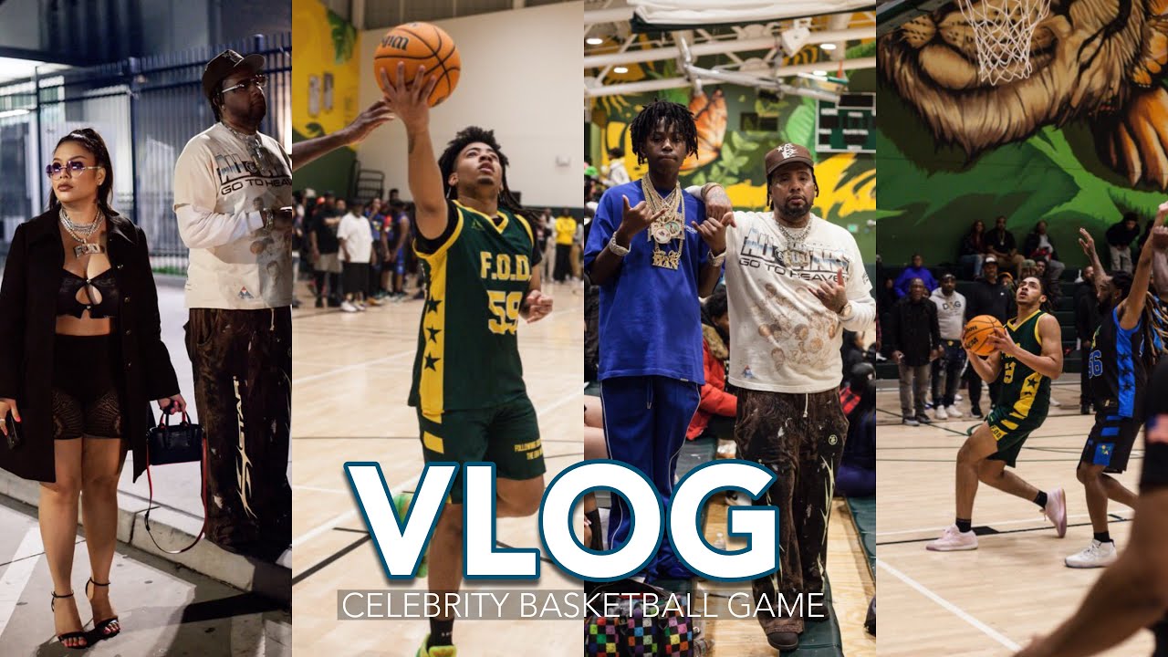 PHILTHY RICH CELEBRITY BASKETBALL GAME | VLOG 12