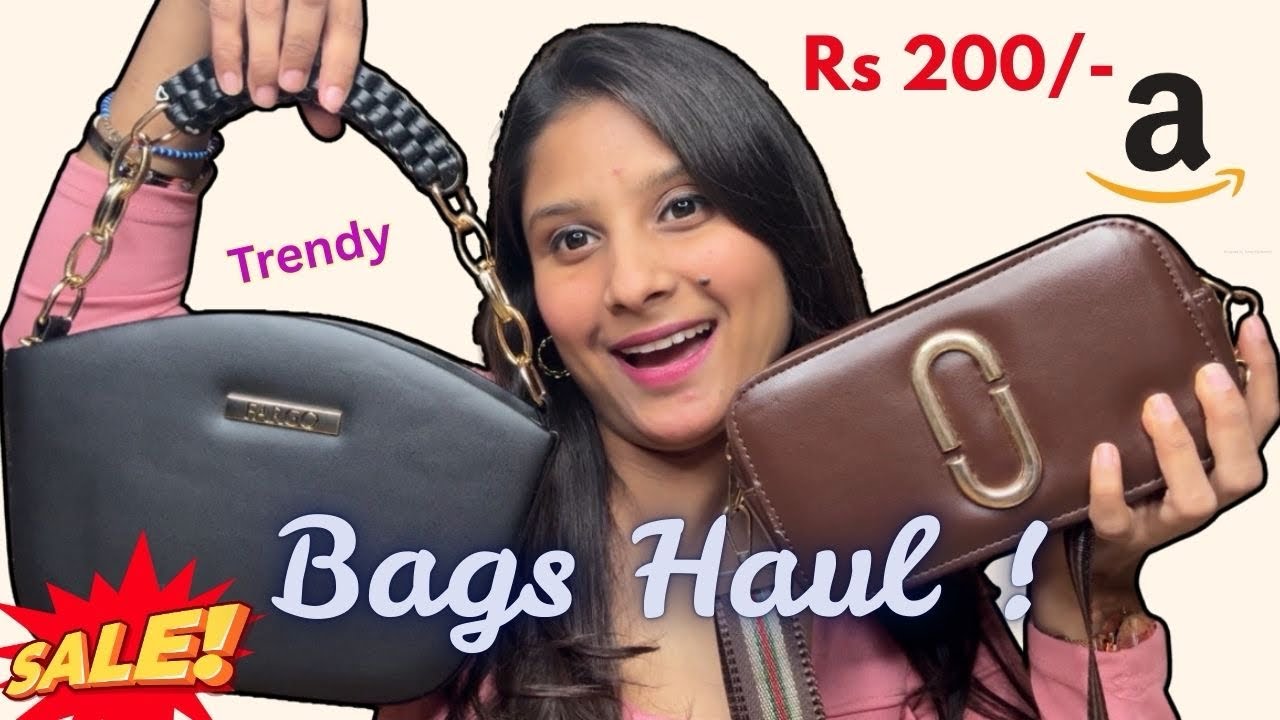 Amazon Bags Haul | Budget Friendly| Trendy Bags | Aastha Jain 🌸