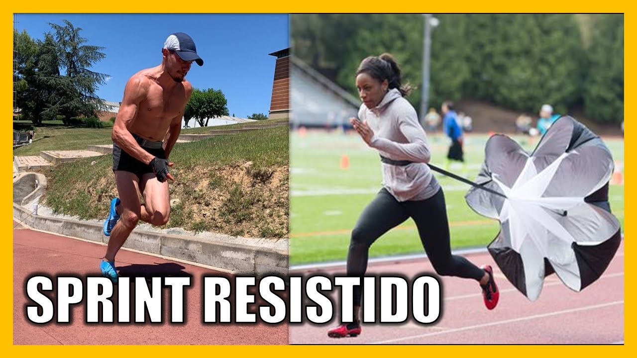 SPRINT RESISTIDO CON PARACAIDAS | PARACHUTE SPRINT WORKOUT