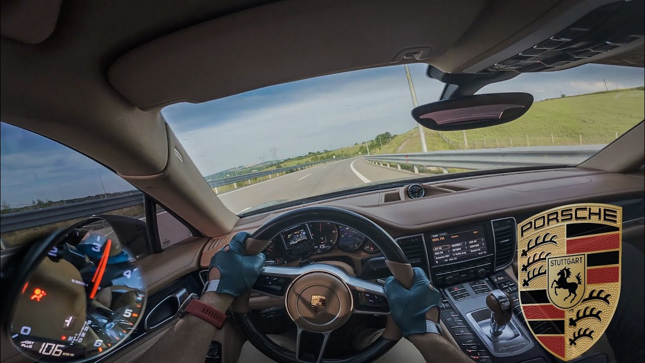 2012 PORSCHE PANAMERA 3.0 diesel - POV Test Drive I 4K