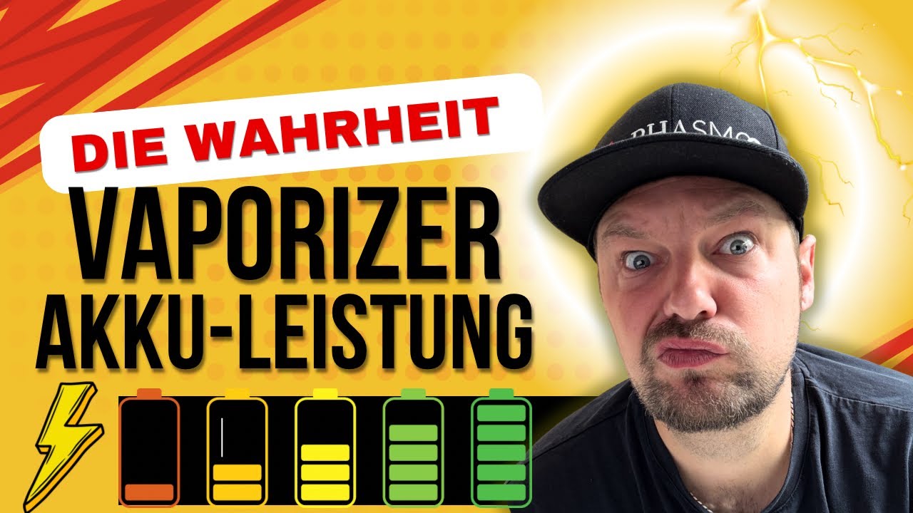 Wie lange h&auml;lt dein Vaporizer Akku wirklich? 🔋 RELICT, HAMMAH uvm. Vaporizer Test, Review