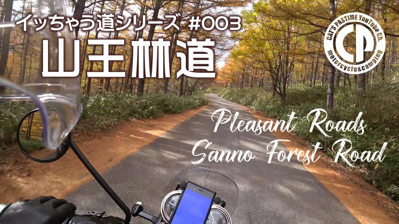 【イッちゃう道シリーズ】♯003 山王林道【BONNEVILLE T120】