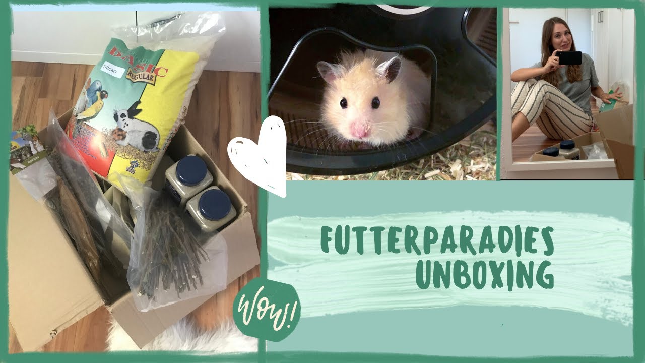 Hamster Haul | Futterparadies Unboxing | Kleintier Zubehör