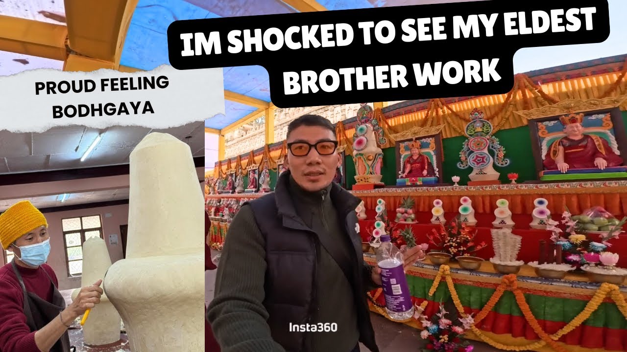 I’m shocked !! || talented brother || Tibetan vlogger || Bodhgaya || Bir || India ||