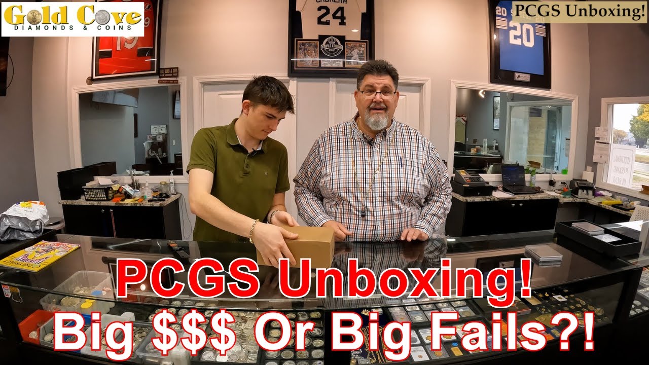 PCGS Unboxing!! Big $$$$ Or Big Fails?! Graded Coins! MS60-MS70, What Do We Have & Was It Worth It?