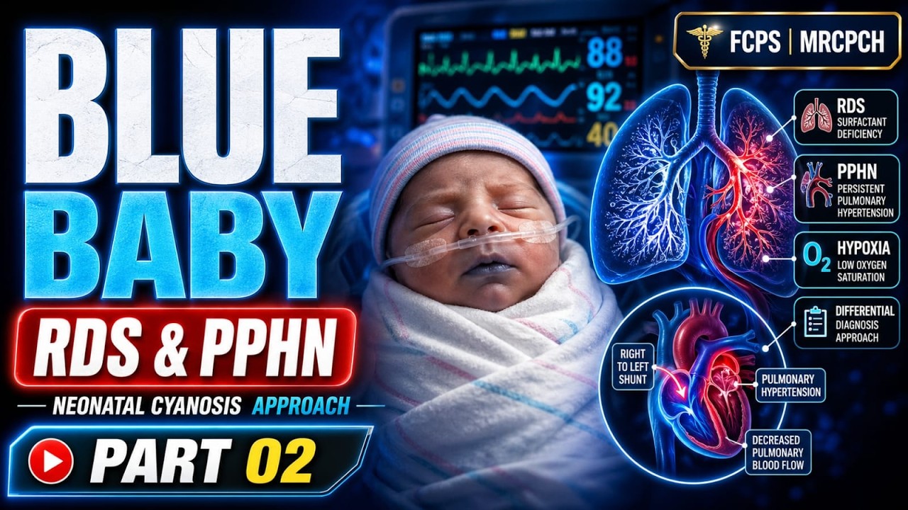 PPHN vs RDS in Newborns: Preductal Sats, iNO 20 ppm, CPAP 6–8, Surfactant FiO₂ greater than 30%