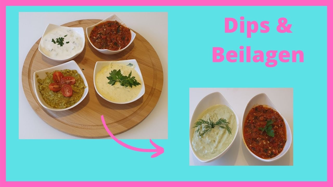 Die 5 leckersten Dips | Internationale Beilagen für Snacks, Grill und Gemüse