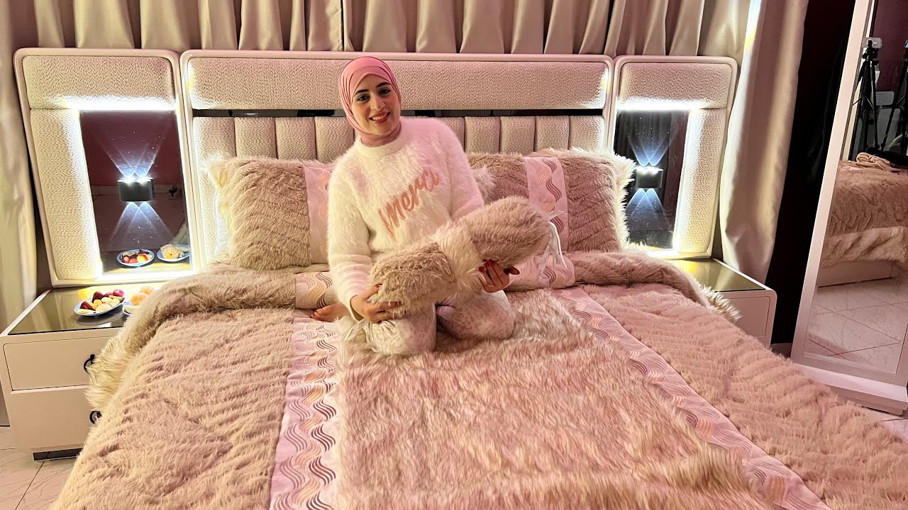 أحمدك يااارب على كل عطياك 🤲🏻وأخيراااا إرتحت🙈وأول ليله أنام ف غرفتى💃