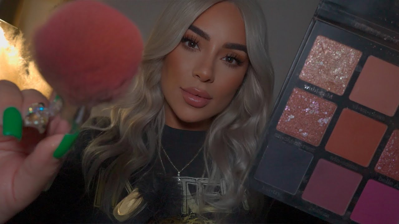ASMR MAQUILLÁNDOTE - ASMR HACIENDO TU MAQUILLAJE | SAMII HERRERA