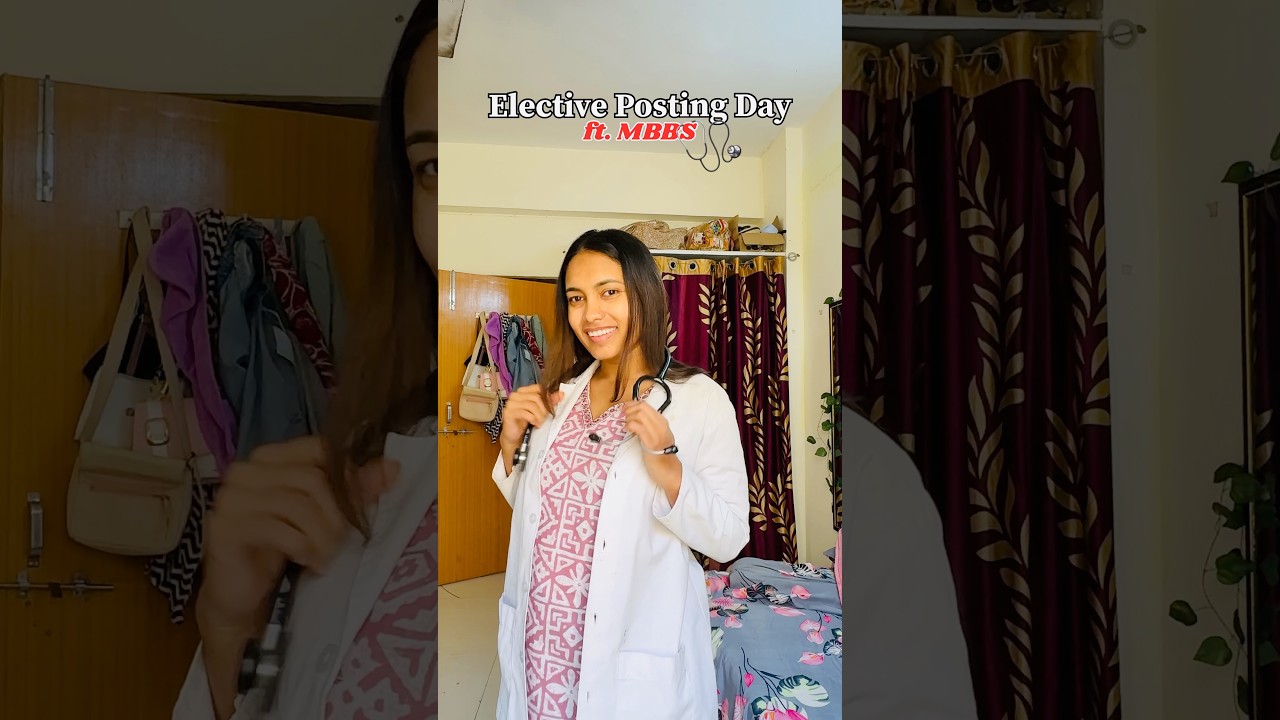 A Day in My Life During MBBS 🩺Elective Posting | Real Medical Life”