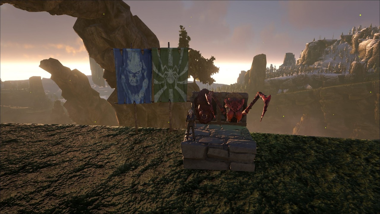 ARK: Survival Evolved (Solo): The Center - Broodmother & Megapithecus Alpha Boss
