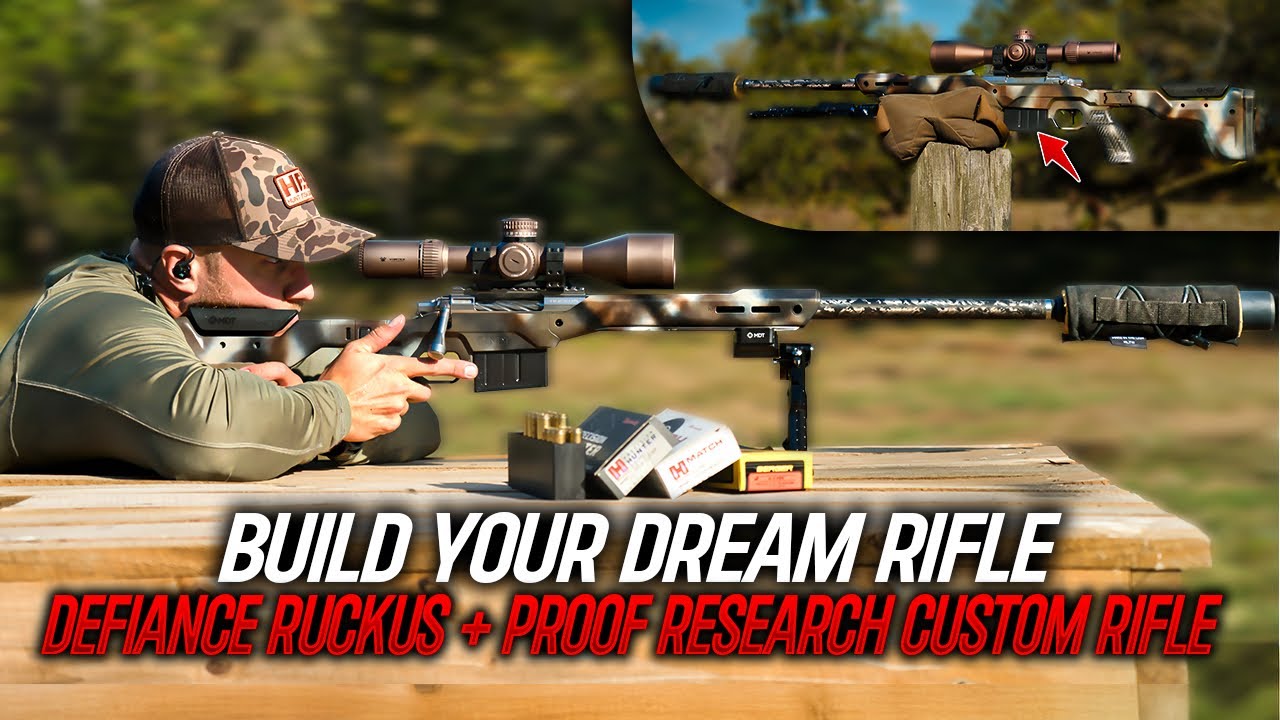 Создаём идеальную винтовку 6.5 PRC: Defiance Ruckus Action + Proof Research Custom Long Range Rif...