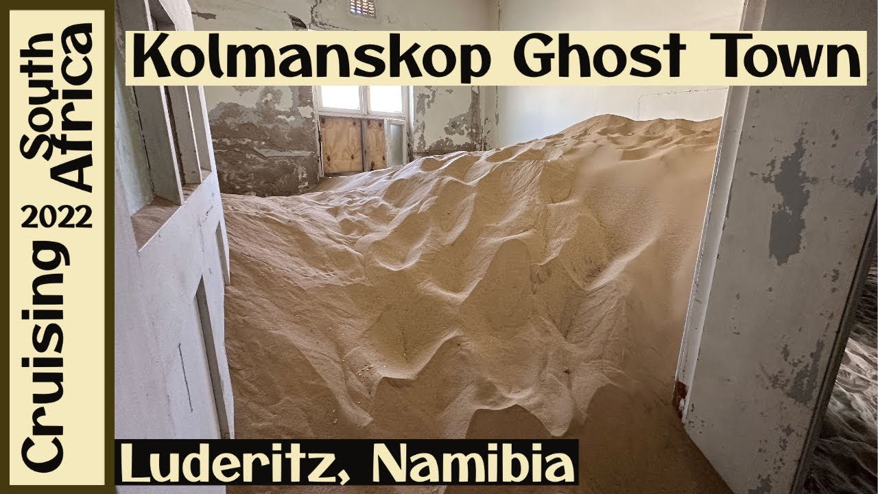 Kolmanskop Ghost Town | Luderitz, Namibia | Diamond Mining Town Taken Over By The Desert