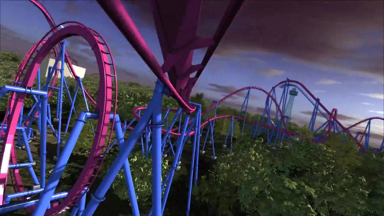 Banshee OnRide POV - King Island - Inverted Coaster 2014