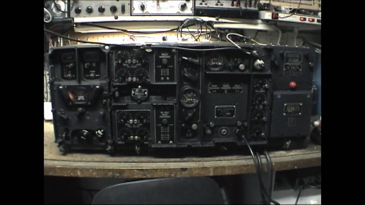 SCR-506 WWII Vehicle Radio Set.