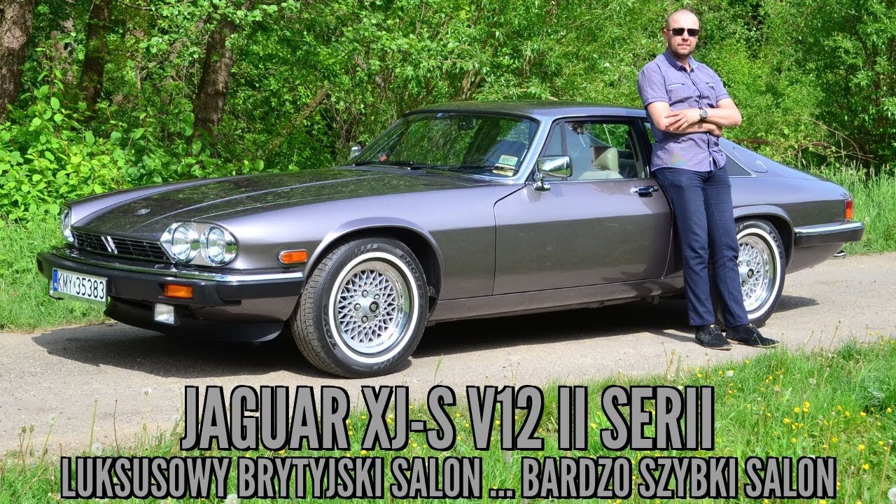Jaguar XJ-S V12 - Bardzo LUKSUSOWY brytyjski salon i niesamowicie szybki KOT #v12 #jaguar #xjs