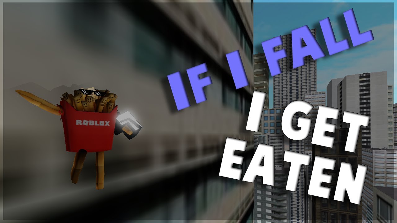 Roblox Parkour BUT IF I FALL I GET EATEN!
