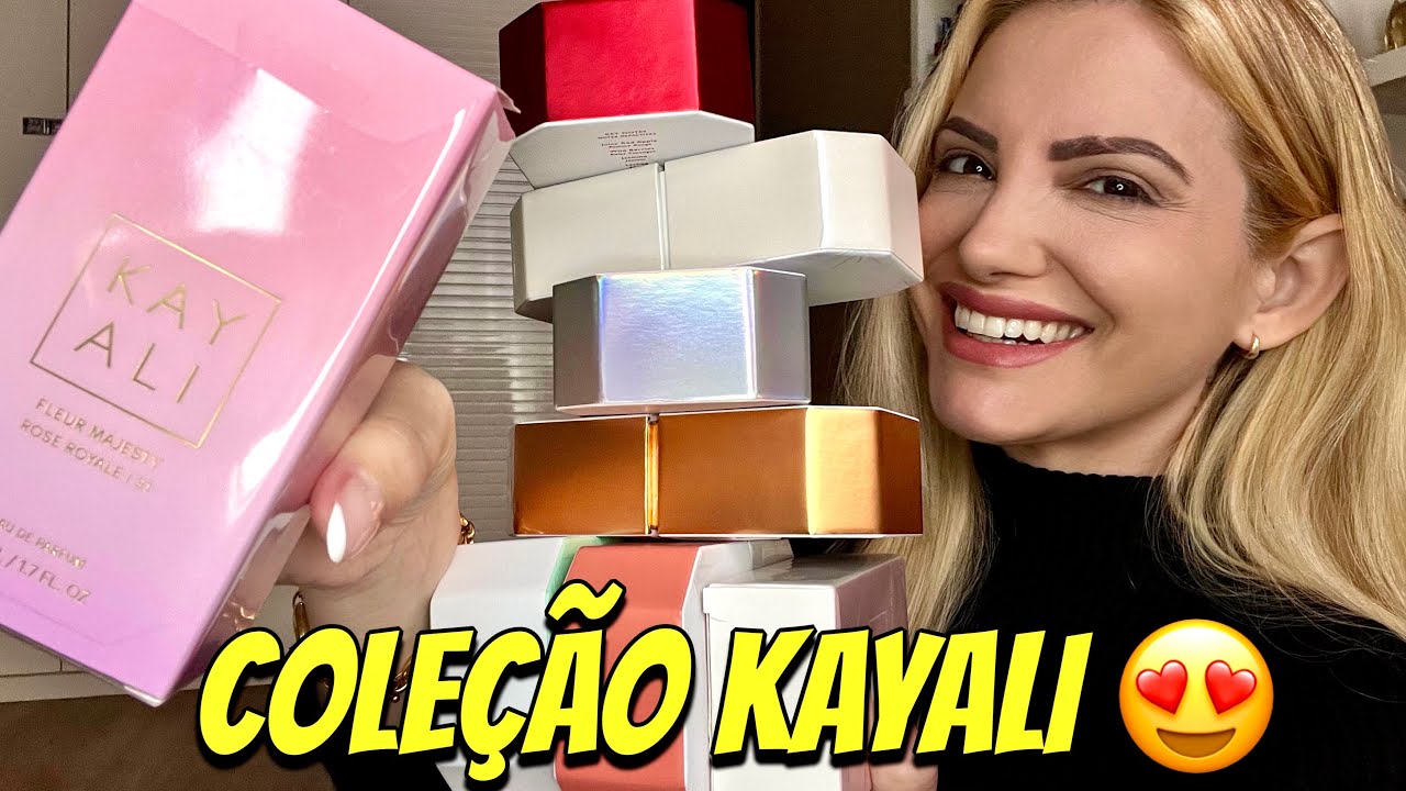 Minha coleção dos perfumes KAYALI