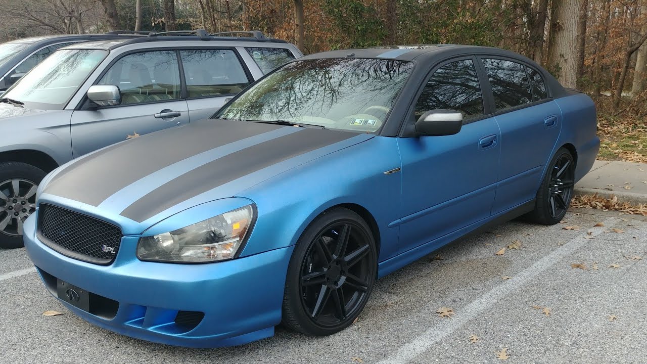 Supercharged Infiniti Q45 acceleration