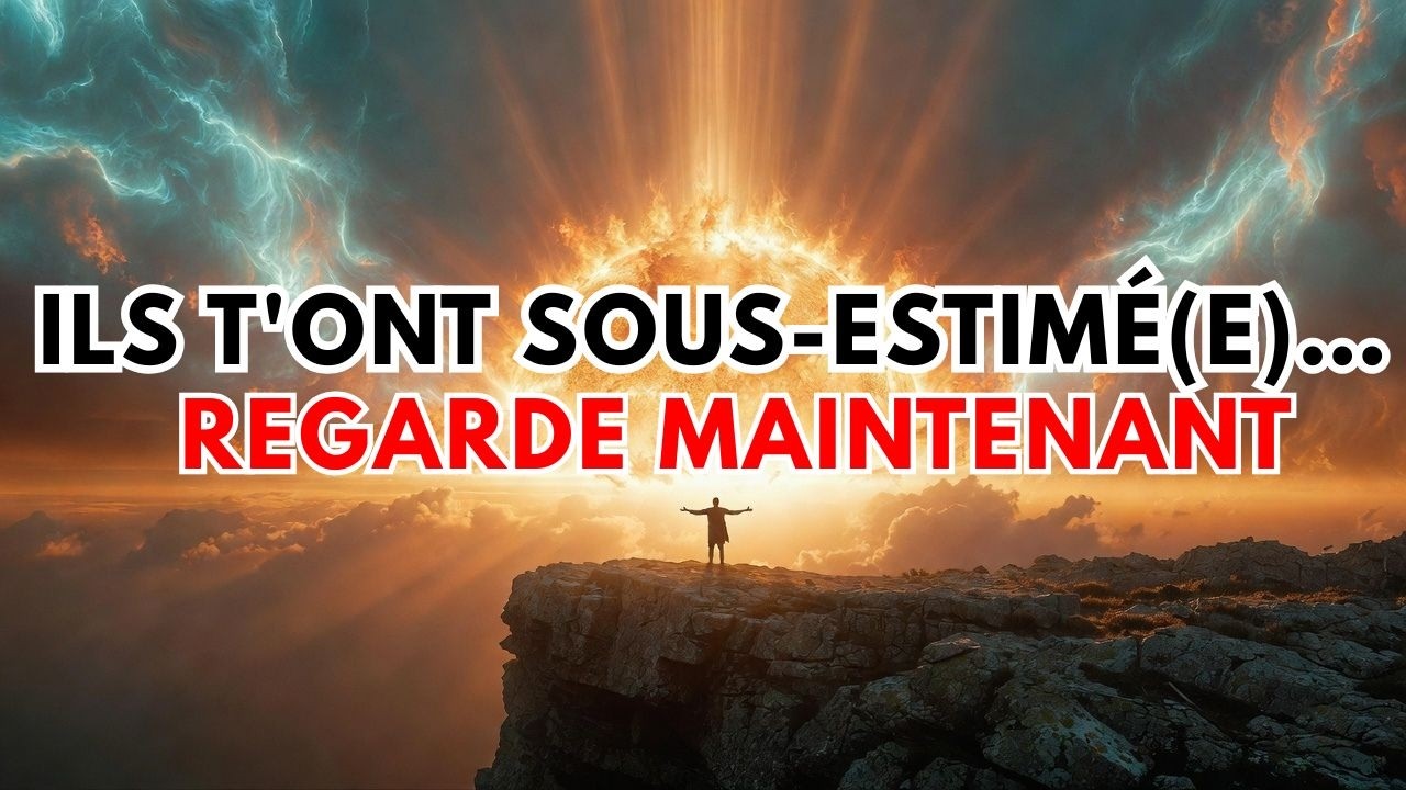 DIEU M'A DIT DE TE TROUVER CE SOIR… Ce message est pour toi SEUL(E)