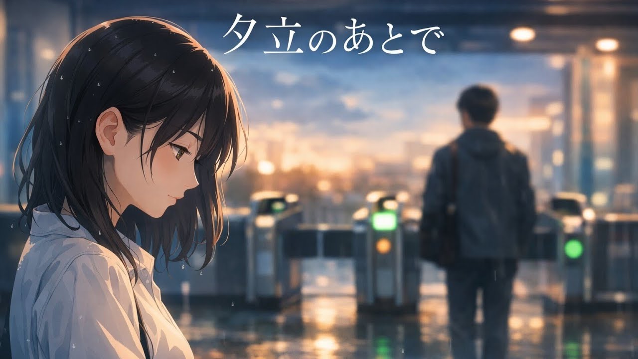 夕立のあとで
