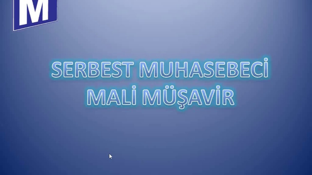 SMMM Mesleği Hakkında &Ouml;zet Anlatım (Smmm Staja Başlama ve SMMM Yeterlilik)