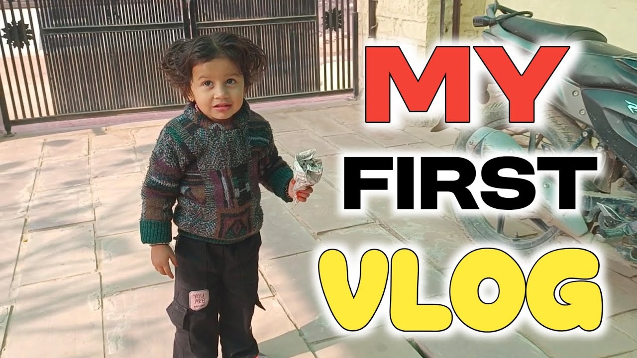MY FIRST VLOG 🥺