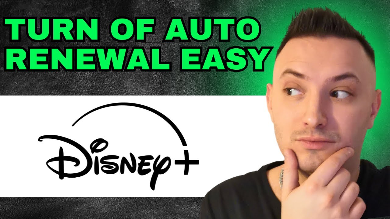 How To Turn Off Auto Renewal On Disney Plus (2024) - QUICK GUIDE!
