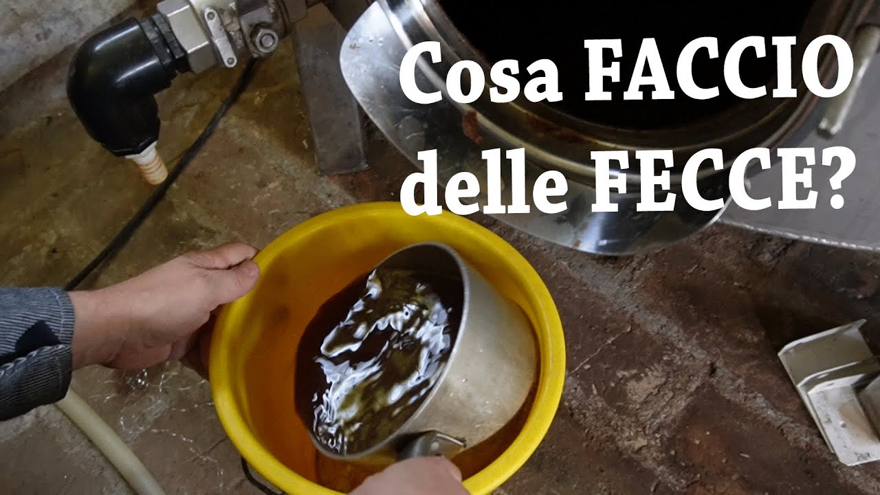 Cosa faccio delle fecce?
