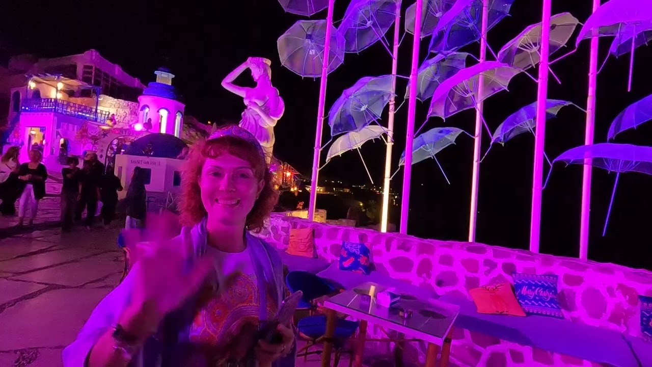 Ресторан Santorini в Шарм Эль шейхе.