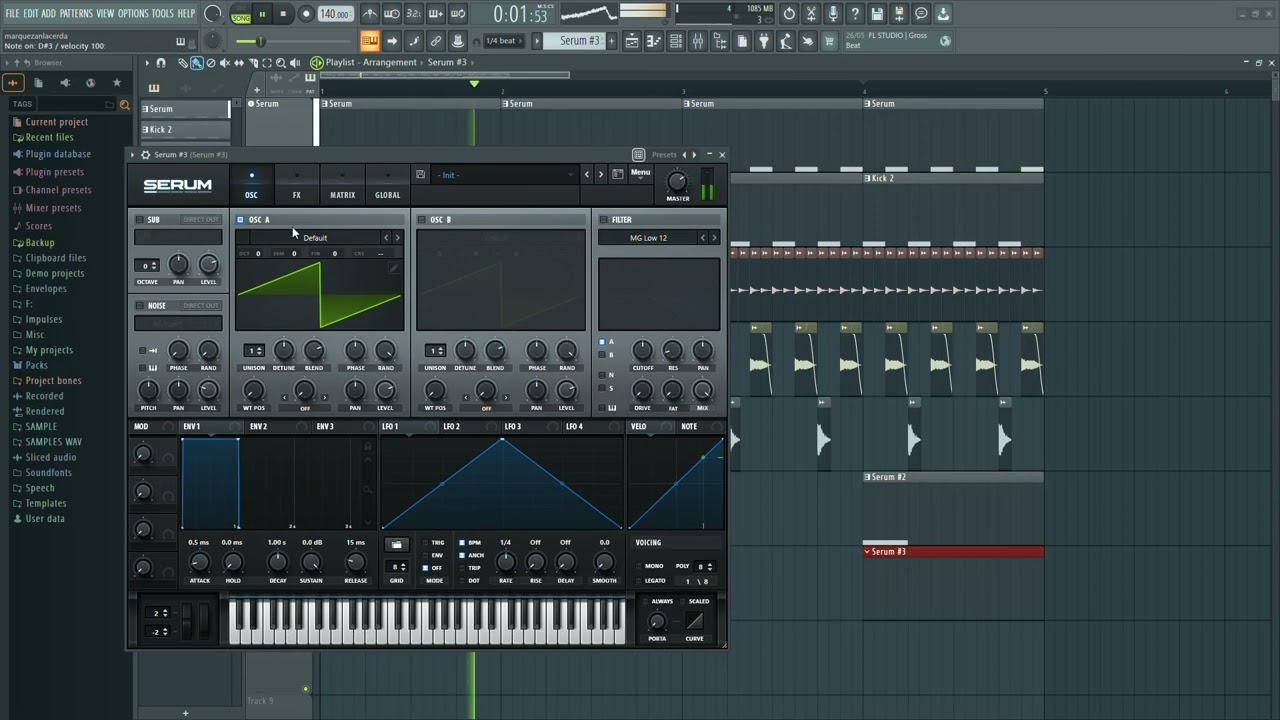 HOW CREATE PSYTRANCE BASIC IN 15 MINUTES .BEGINNER LEVEL