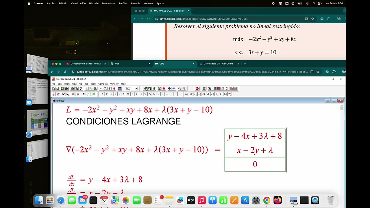PNL con igualdad