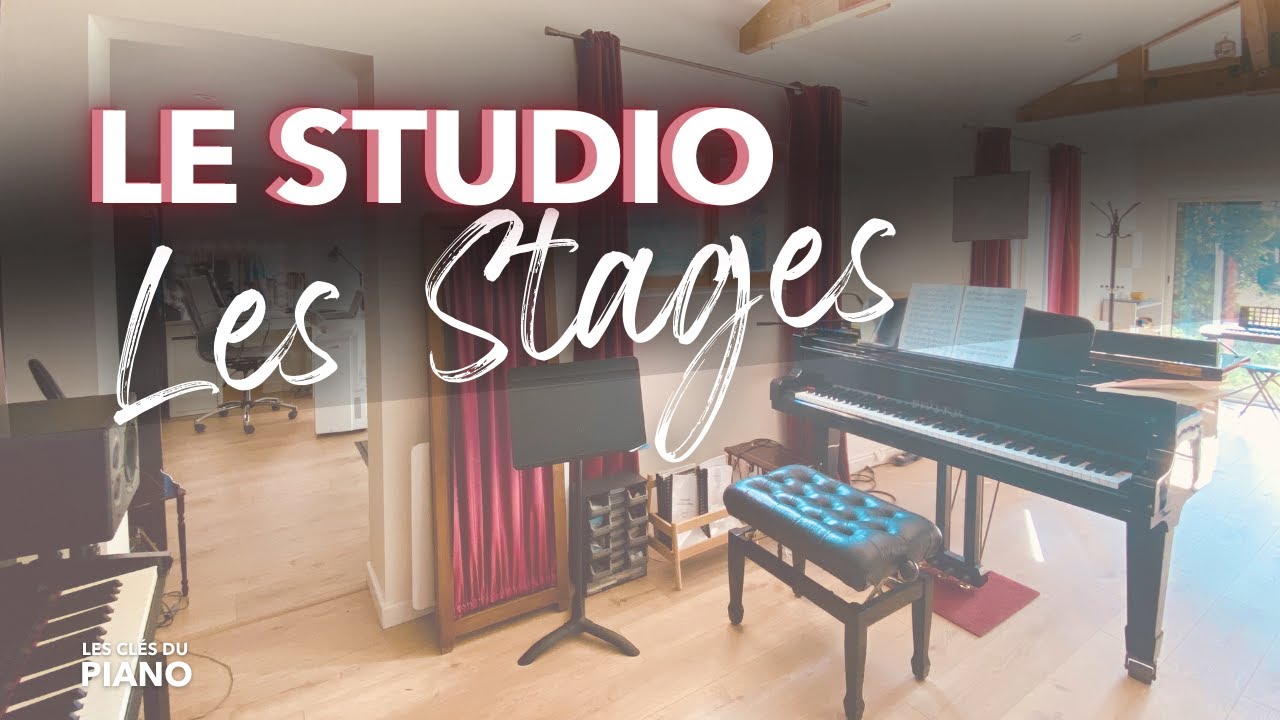 Mon nouveau studio de piano est terminé ! Visite guidée + les dates de stages JOIE 2025